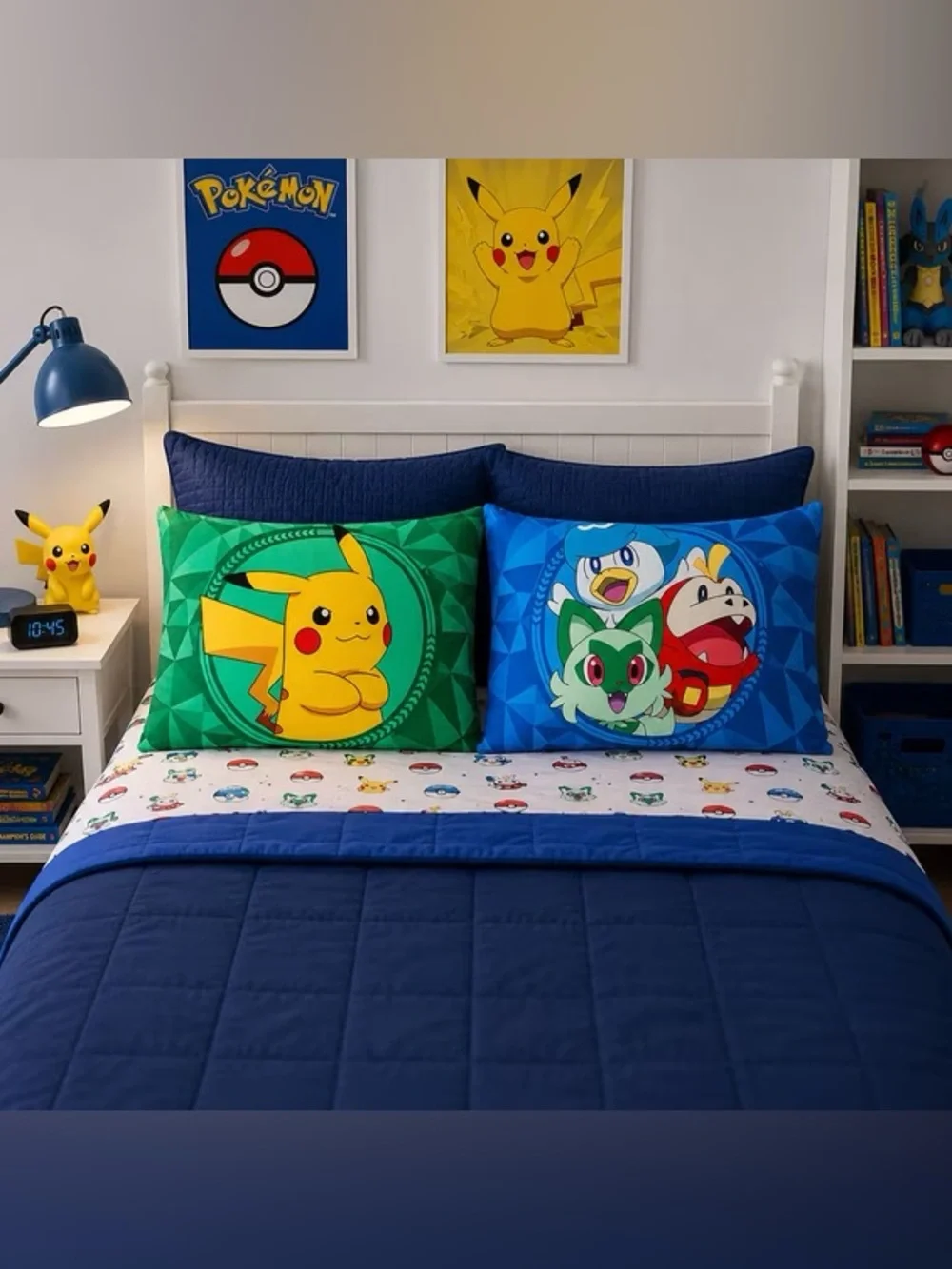 Pokemon Licensed 2-Pack Cloud Plush Pillow Set